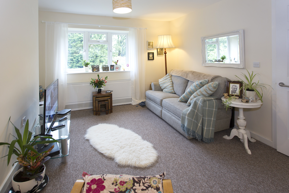 Cosy Living Room At Pawson Cottage Homes