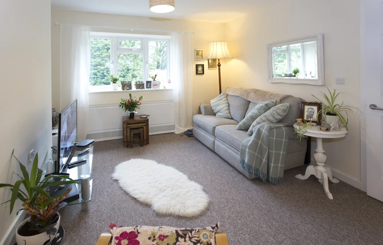 Cosy Living Room At Pawson Cottage Homes