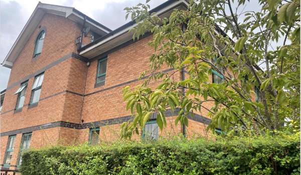 The exterior of Abbeyfield Monmouth, NP25 5AG