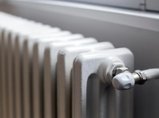 Close Up Of A Radiator