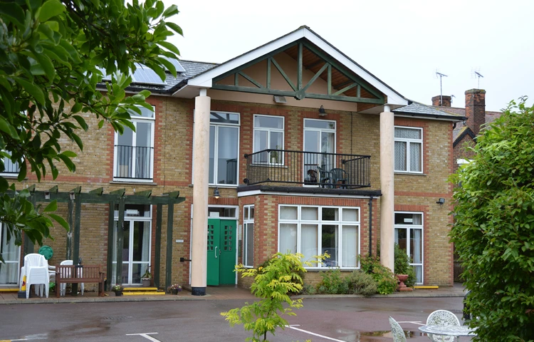 Carpark at the front of Wickham House, Braintree CM7 9GD