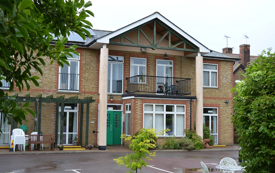 Carpark at the front of Wickham House, Braintree CM7 9GD