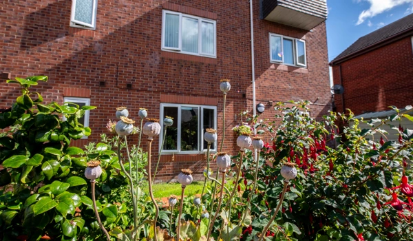 External of Abbeyfield House, Flint CH6 5AS