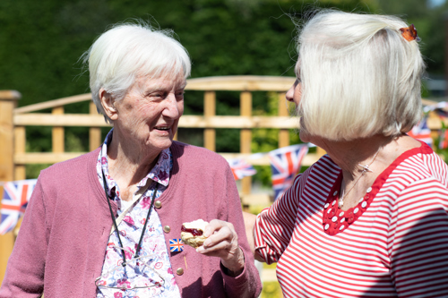 Residents At Dday Event At Cunningham House Woking Gu24 0Jn