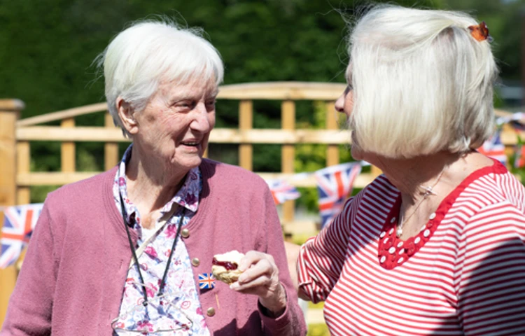 Residents At Dday Event At Cunningham House Woking Gu24 0Jn