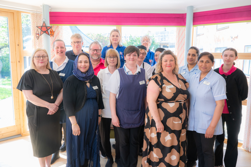 The Dedicated And Caring Team Of Staff At Winton House