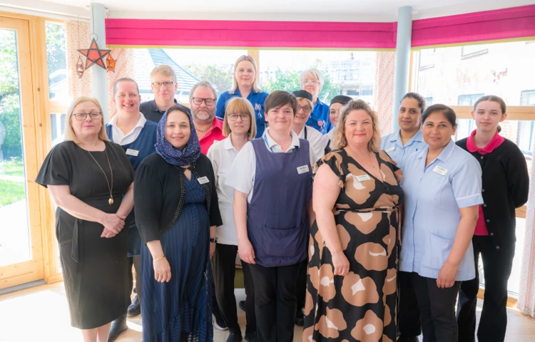 The Dedicated And Caring Team Of Staff At Winton House