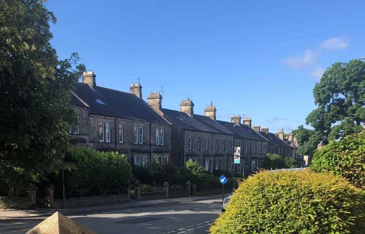 Street view of Abbeyfield House, Barnard Castle DL12 8BL