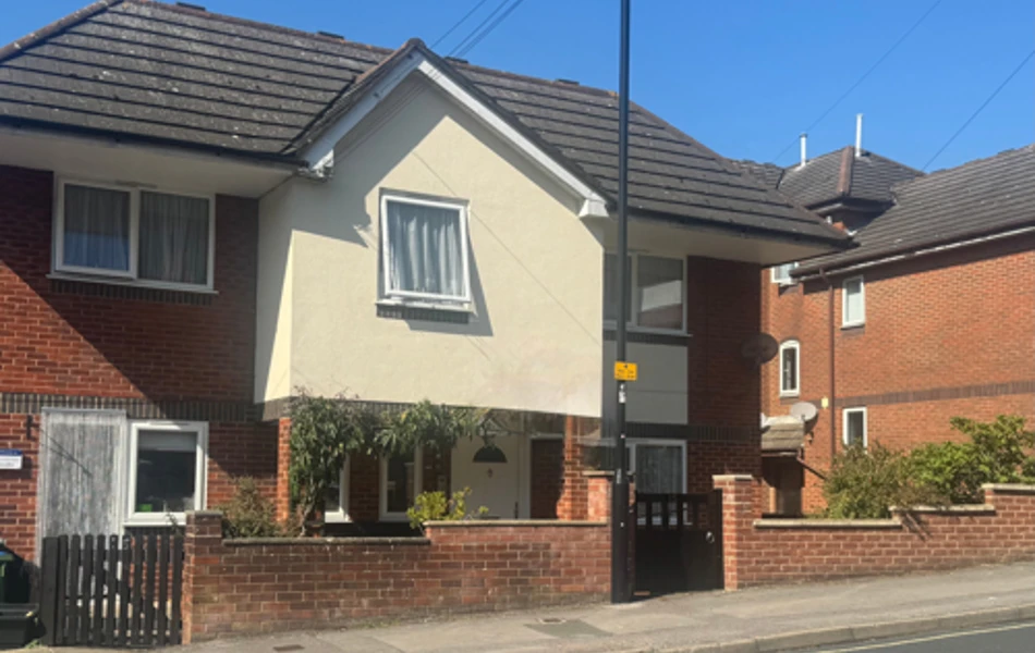 Front Exterior Of Abbeyfield House In Southampton