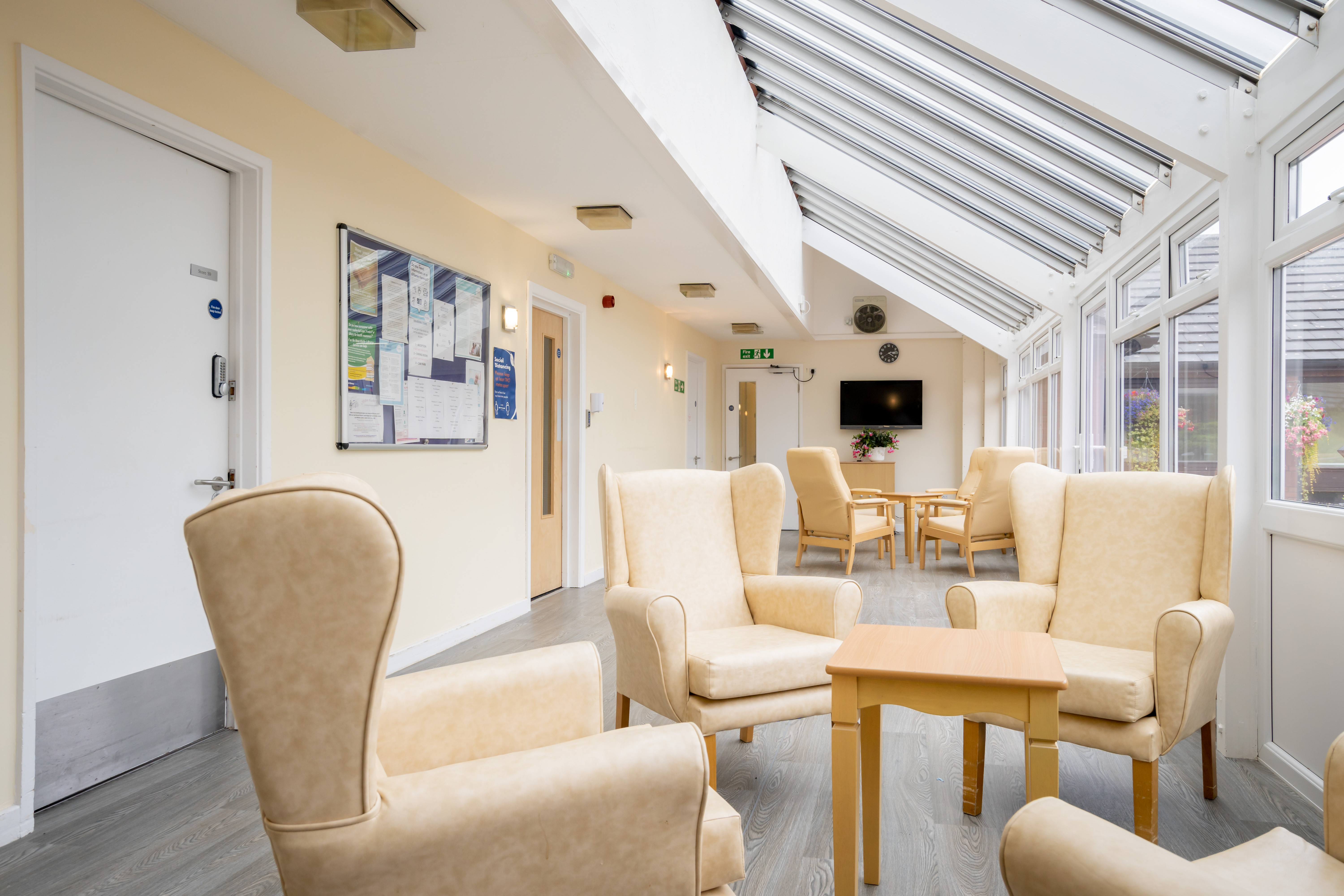 Sun room at Halcyon House