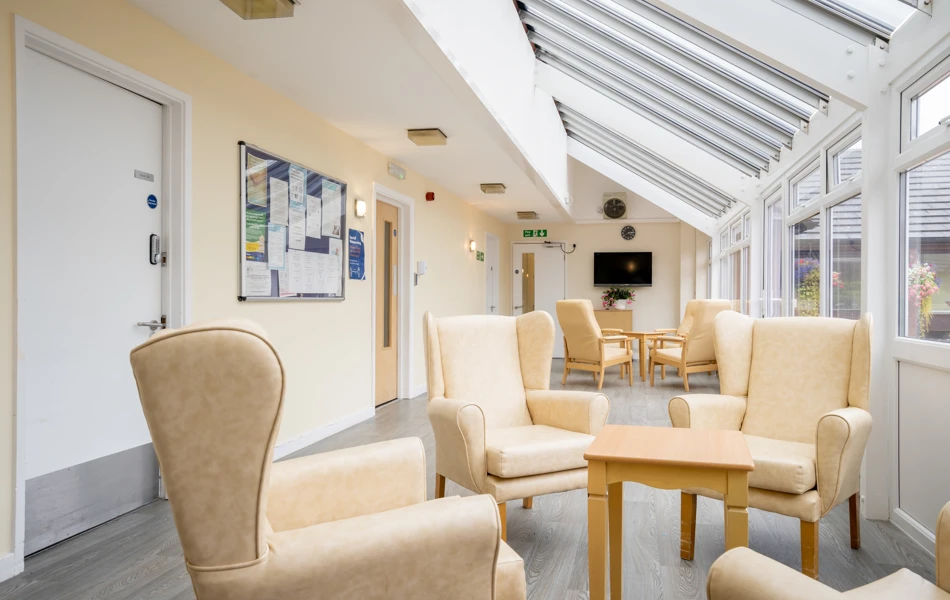 Sun room at Halcyon House