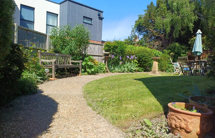 Garden at the rear of Prestbury House, Cheltenham GL52 3DD