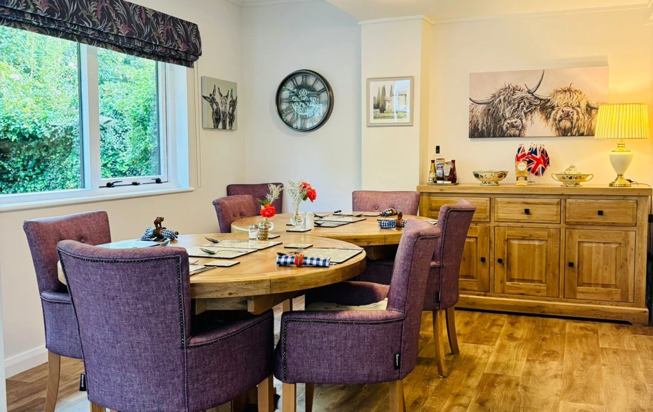 Abbeyfield House Dulverton Dining Room 2
