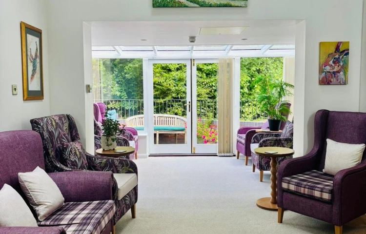 Abbeyfield House Dulverton Seating Area