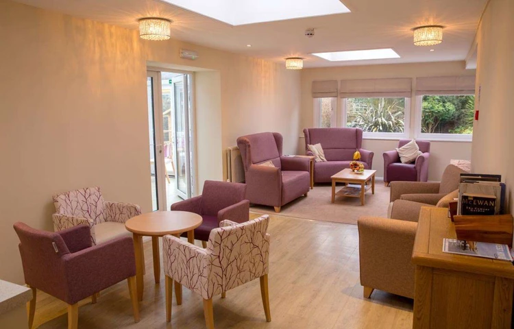 Lounge at Abbeyfield House, Hove BN3 4GB