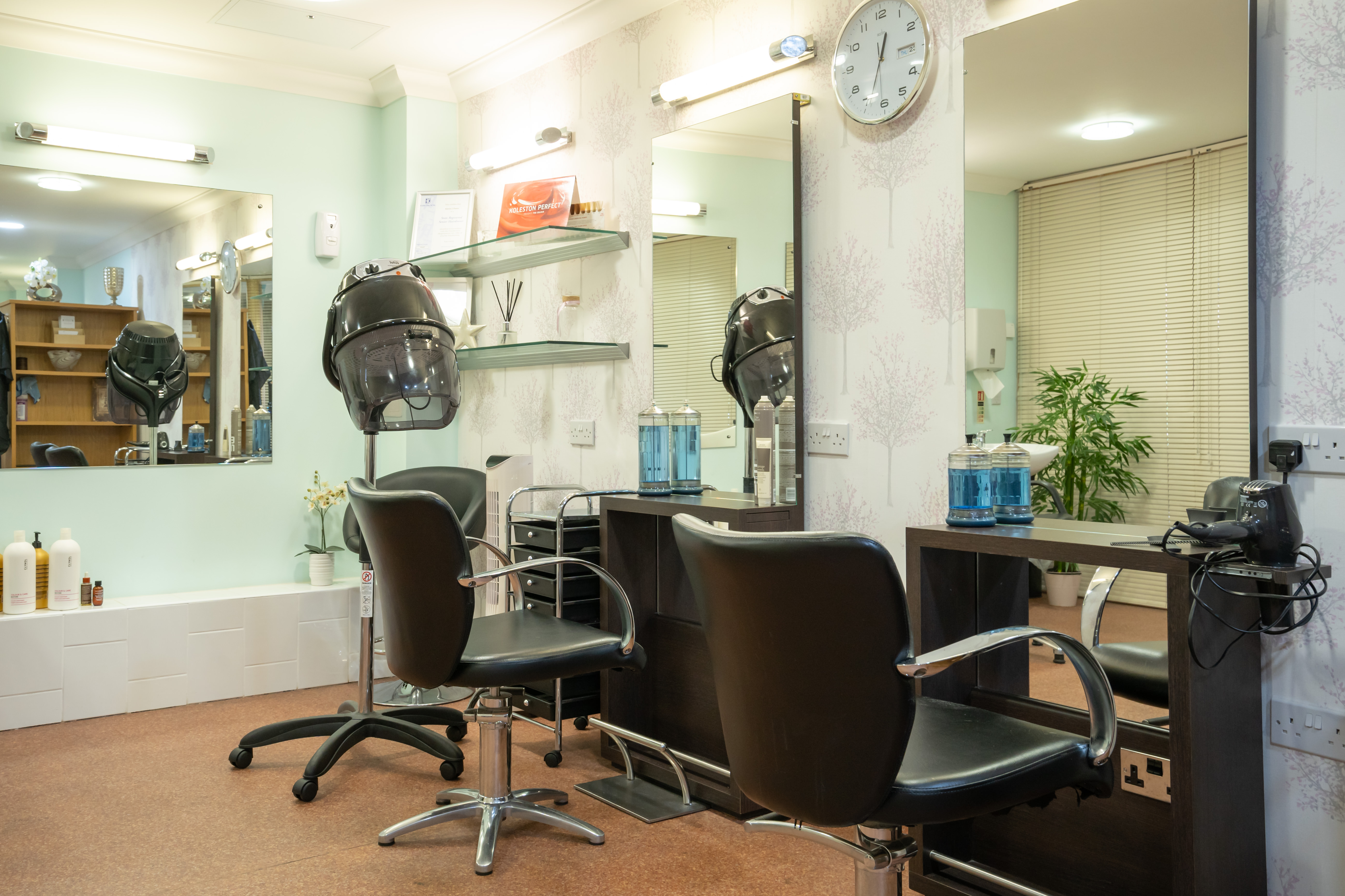 View of the hair salon at Griton Green