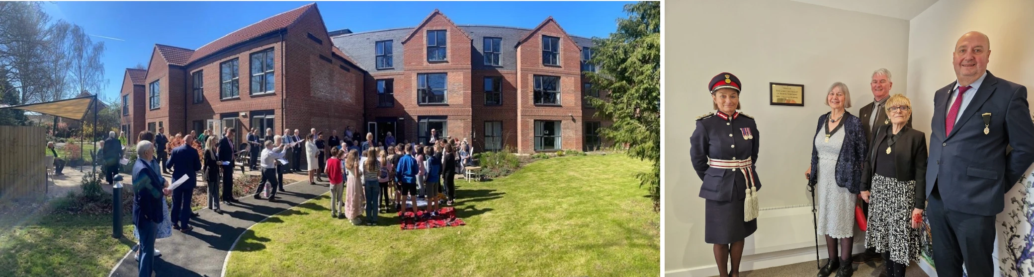 Collection of photos from the official opening of Abbeyfield York Society's new development