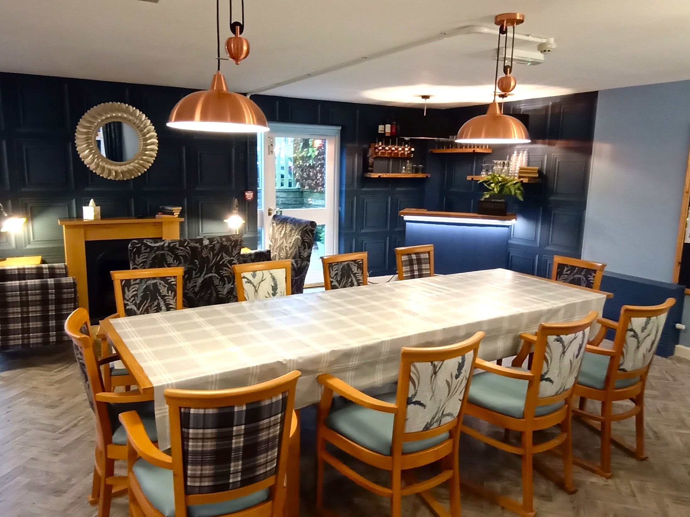Communal Dining Space At Abbeyfield House, Clitheroe, BB7 2NH