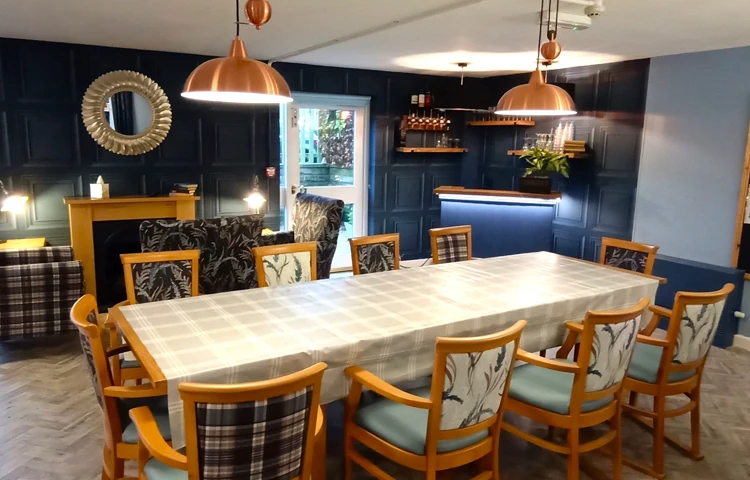 Communal Dining Space At Abbeyfield House, Clitheroe, BB7 2NH