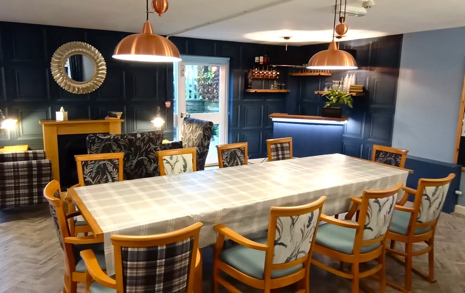 Communal Dining Space At Abbeyfield House, Clitheroe, BB7 2NH