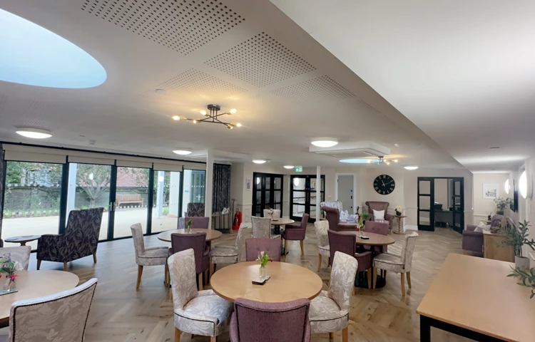 Communal area at Clandon House, Dorchester DT1 1PW