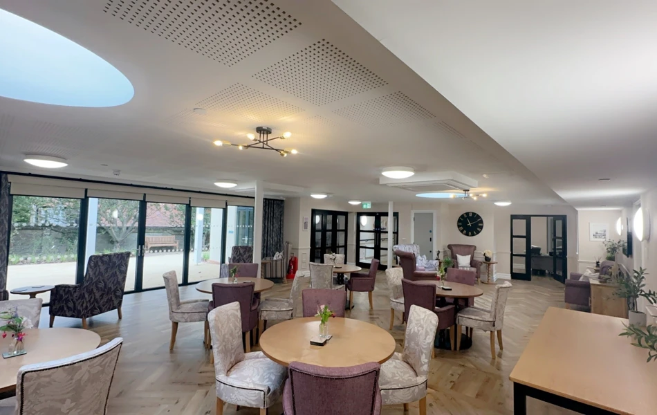 Communal area at Clandon House, Dorchester DT1 1PW