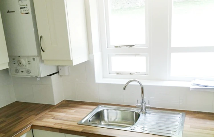 Kitchen Sink In Charles Edward Sugden Cottage