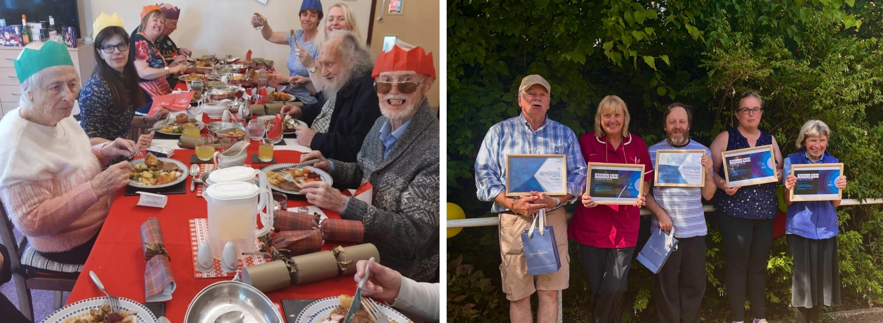 Staff celebrated for long service