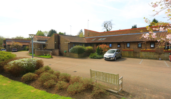 Exterior of Warburton and Clarisse Lodge, a supported house for older people in Waltham Abbey
