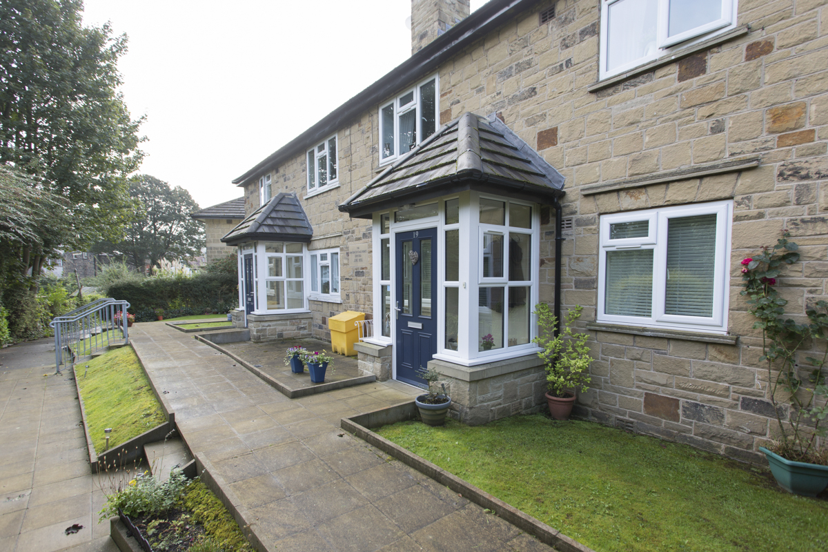 Front Exterior Of Some Of The Pawson Cottage Homes