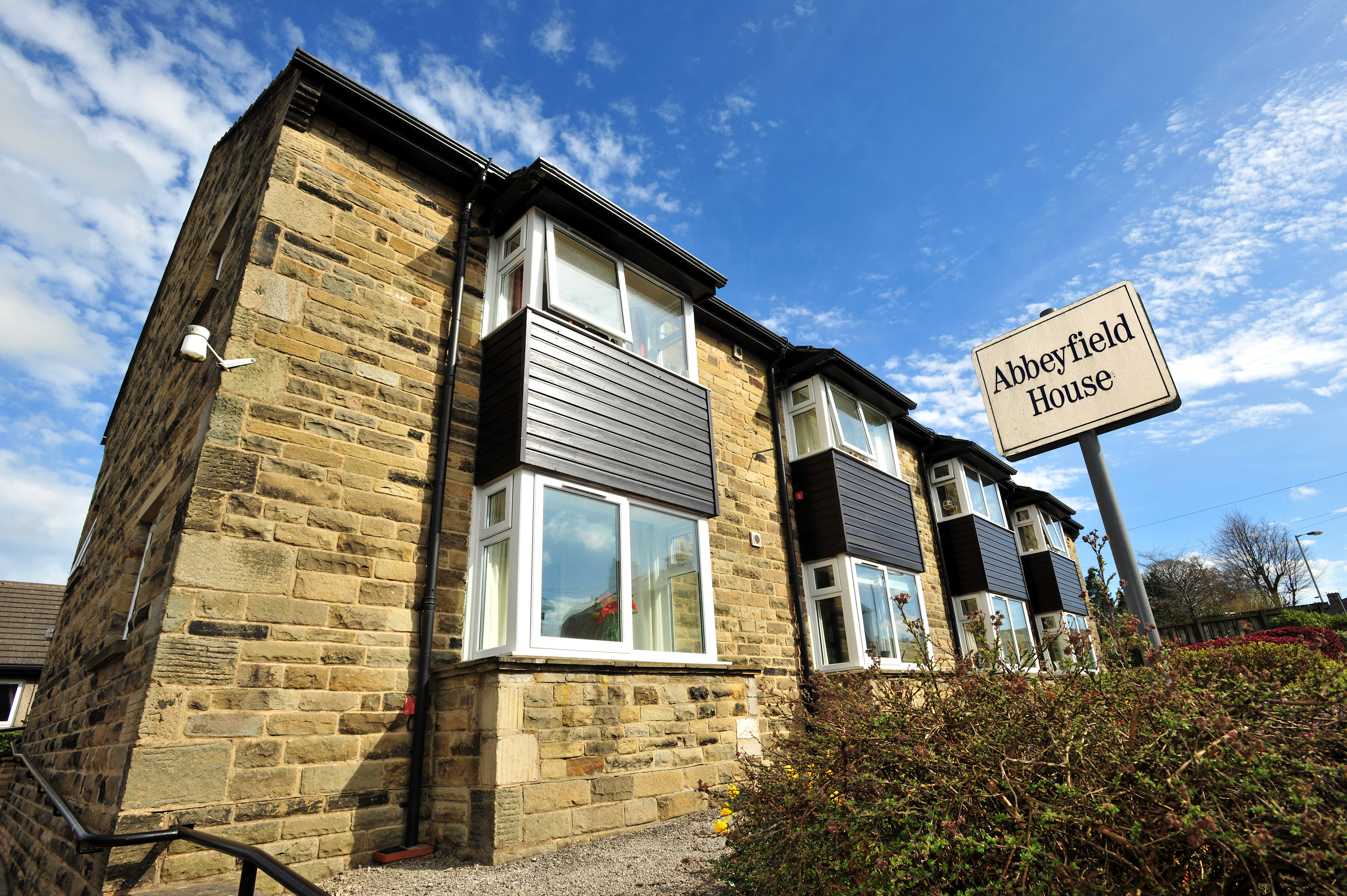 The front of Abbeyfield House, Barnoldswick BB18 5JX