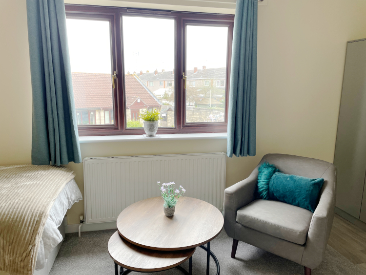 Bedroom at Abbeyfield House, Chipping Sodbury BS37 6LB