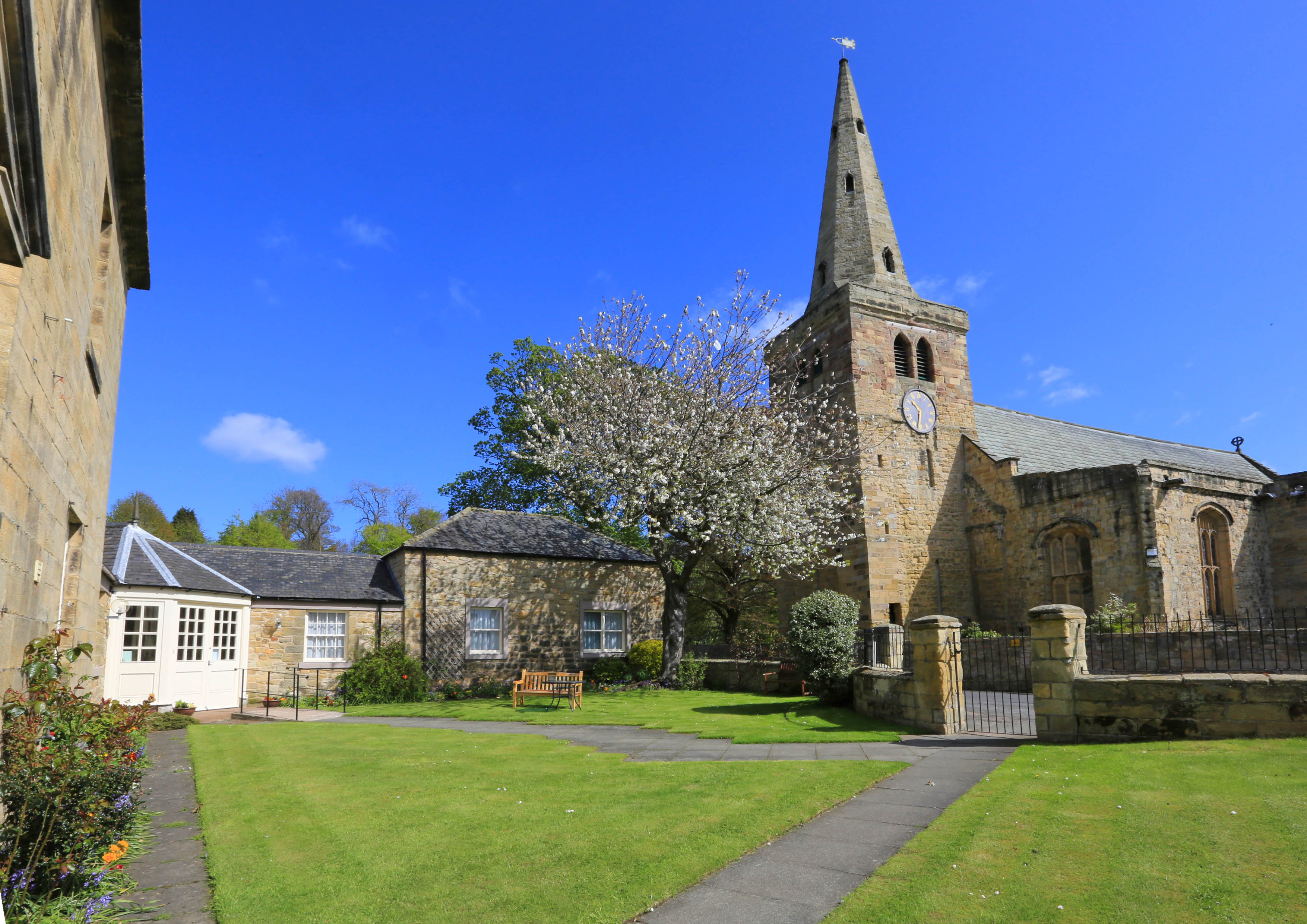 The exterior of Abbeyfield House, Warkworth NE65 0UR (7)