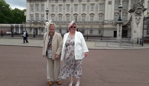 Buckingham Palace Carole Rodwell, Abbeyfield Yarmouth Society