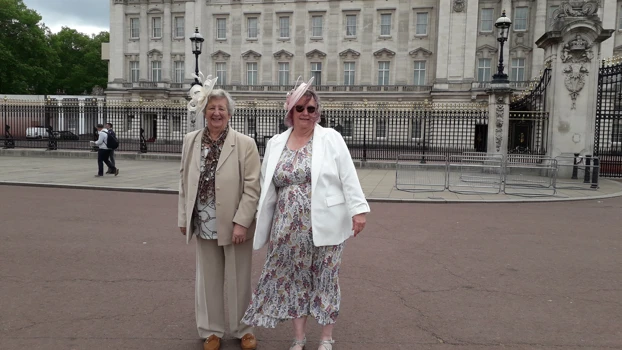 Buckingham Palace Carole Rodwell, Abbeyfield Yarmouth Society