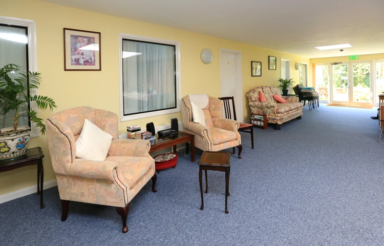 Lounge at Abbeyfield House, Sanderstead CR2 0AA