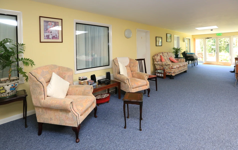 Lounge at Abbeyfield House, Sanderstead CR2 0AA