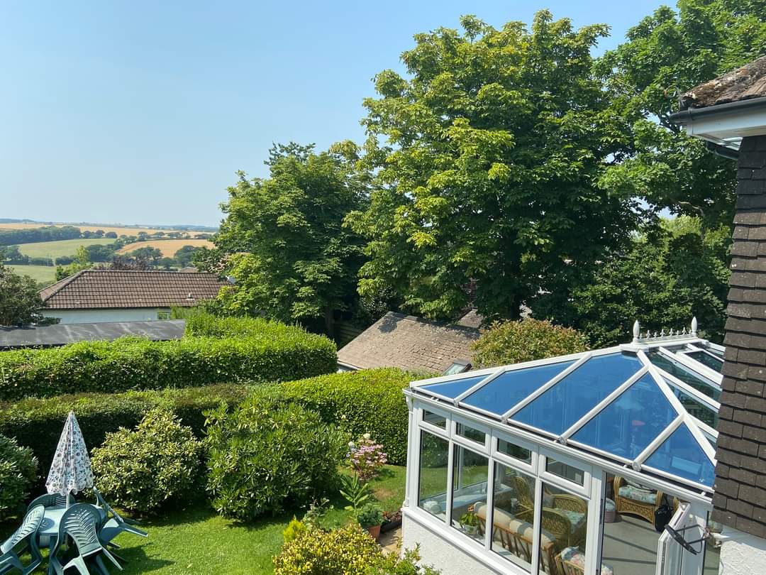 Garden conservatory at Abbeyfield Scott House, Mawnan Smith TR11 5ER