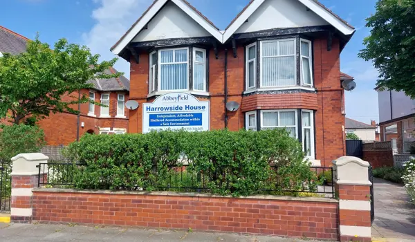 Front Exterior Of Harrowside House