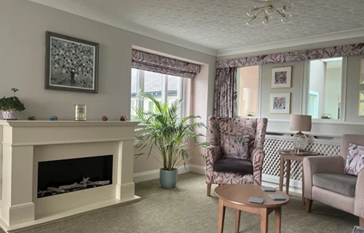 Communal Lounge Area at Hartland House, Milnthorpe LA7 7QW