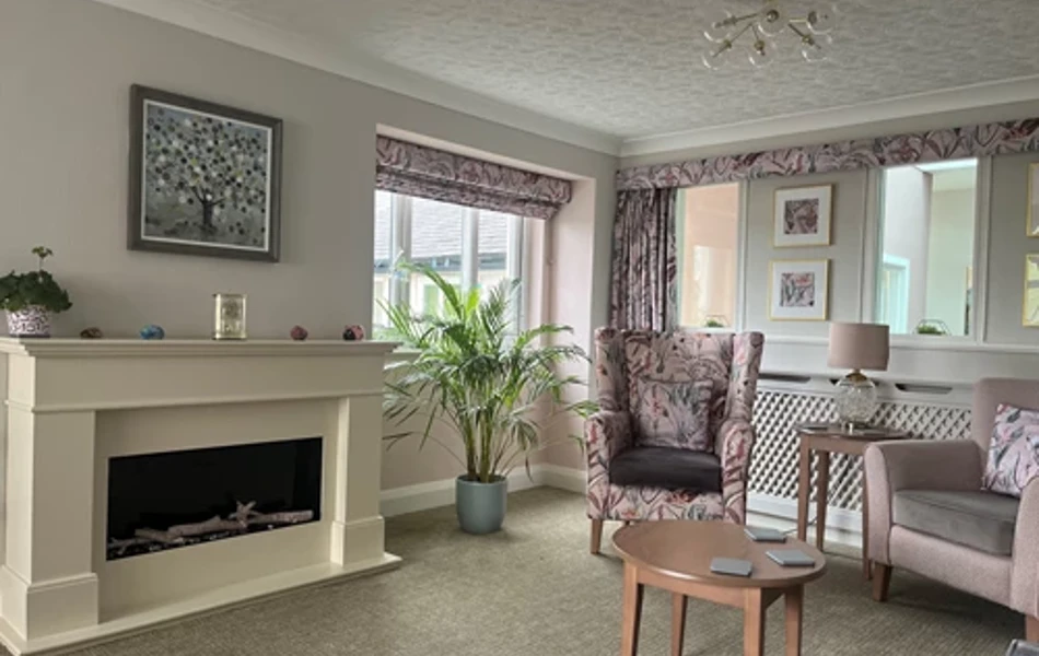 Communal Lounge Area at Hartland House, Milnthorpe LA7 7QW