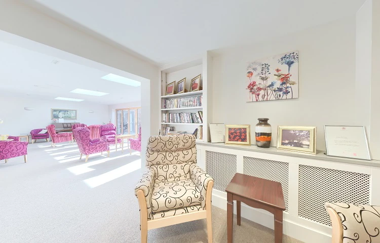 A quiet nook at Winton House