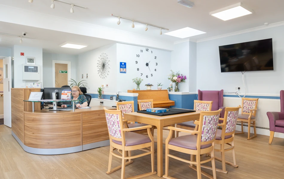 Welcoming Reception And Communal Area At Nower House