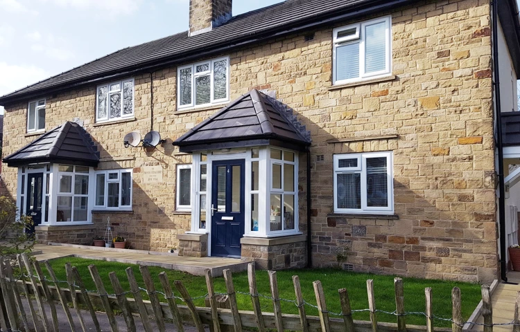 Front Exterior Of Pawson Cottage Homes