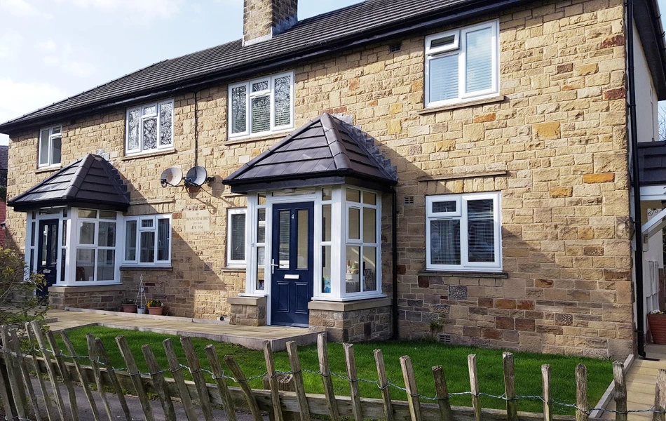 Front Exterior Of Pawson Cottage Homes
