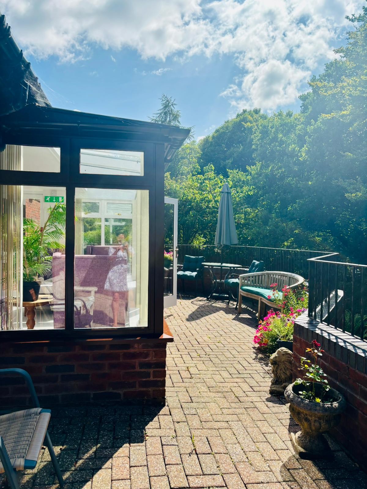 Abbeyfield House Dulverton Patio