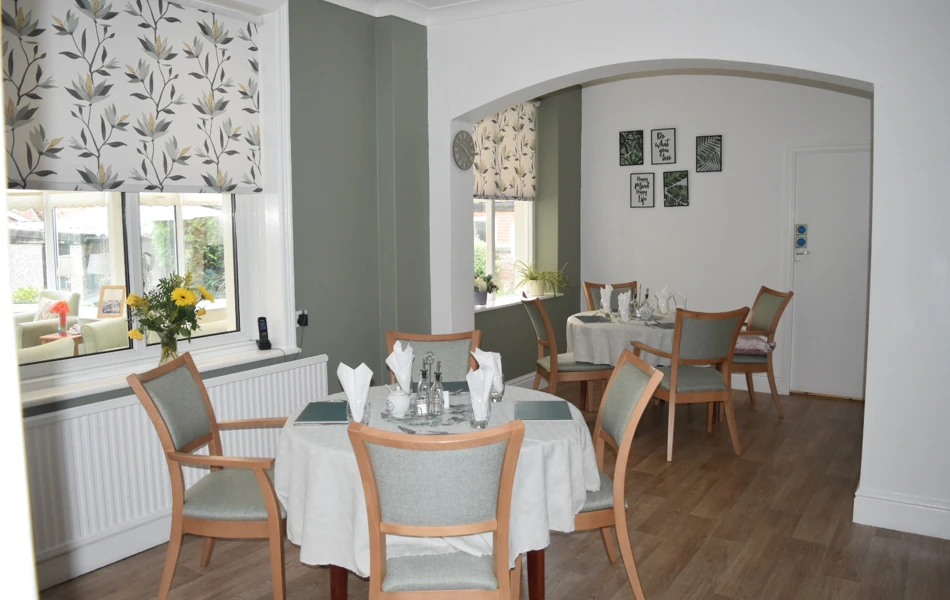 Dining Room at Abbeyfield House, Lytham St Annes FY8 5NN