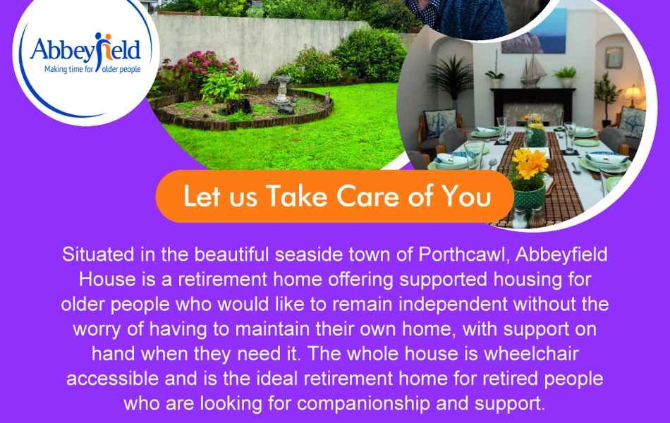 Advert for Abbeyfield House, Porthcawl CF36 3DA