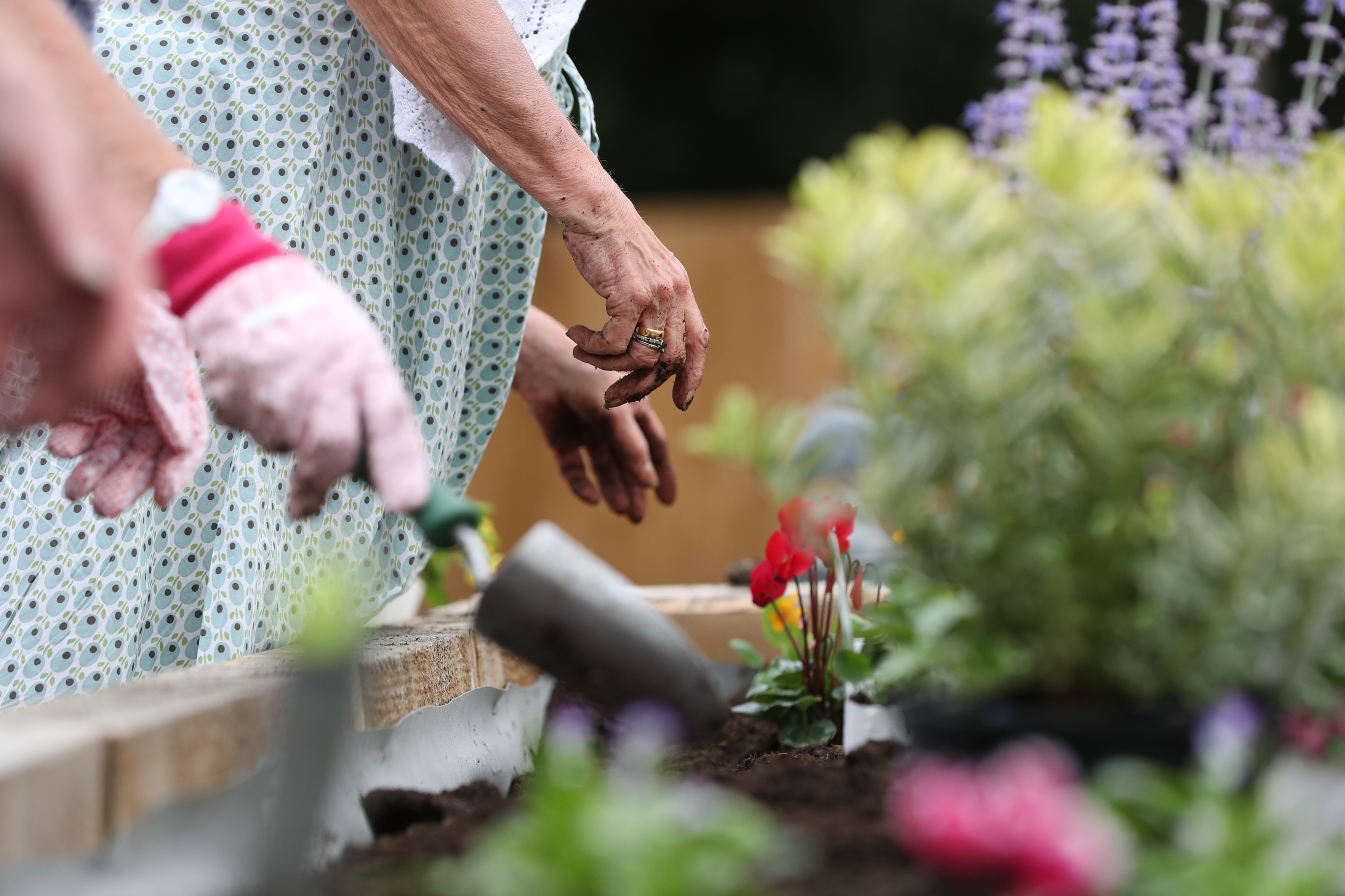 Gardening at Winnersh to keep residents active