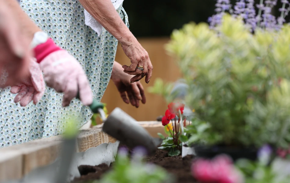 Gardening at Winnersh to keep residents active